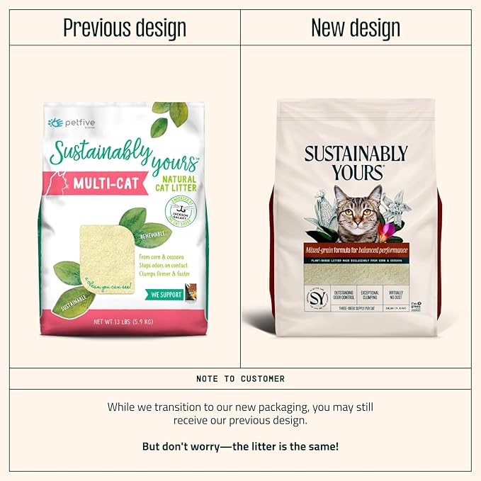 Cat Litter, Mixed-Grain Formula 10 lbs - PAWPICO