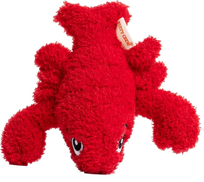 Interactive Catnip Cat Plush Toy, Ocean Theme, 5'', for All Breed Size Cats (Lobster) - PAWPICO