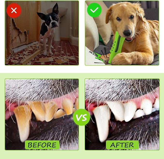 Dog Toys for Aggressive Chewers Large Medium Breed Dog Chew Toys Dog Ball Toys Nearly Indestructible Squeaky Interactive Tough Extremely Durable Toys - PAWPICO