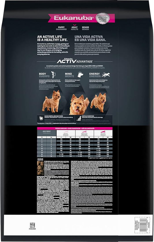 Eukanuba Adult Small Breed Dry Dog Food, 28 lb - PAWPICO