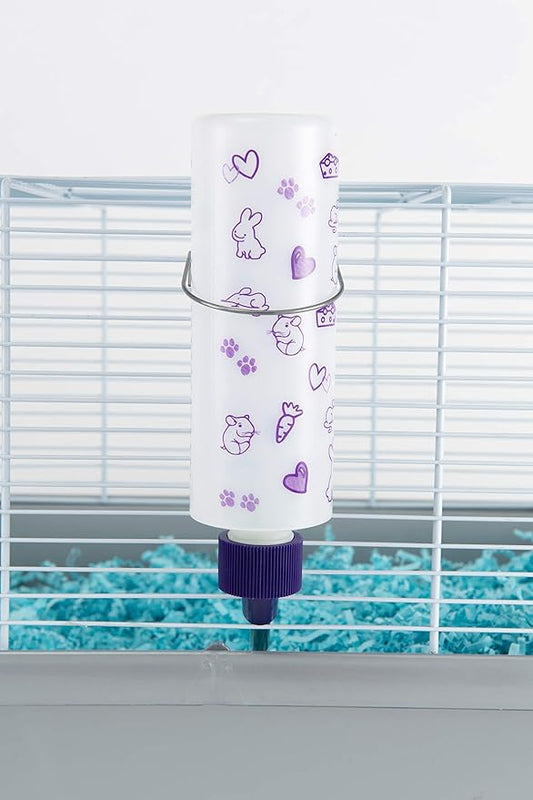 Lixit Weather Resistant Cage Water Bottles for Rabbits, Ferrets, Guinea Pigs Hamsters and Other Small Animals. (8-Ounce) Lixit