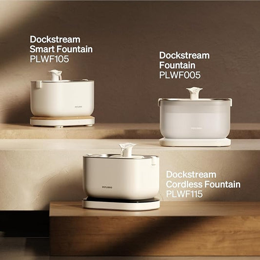 PETLIBRO 6 Packs Replacement Filters for Dockstream Cat Water Fountain PLWF105/PLWF115/PLWF005, 3 Months Set of Replacement Filters for Ultra Quiet Pet Water Fountain - PAWPICO