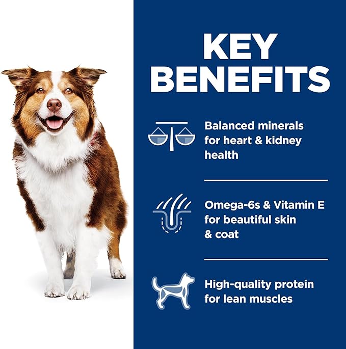 Hill's Science Diet Senior 7+ Chicken Meal, Barley & Brown Rice Recipe Dry Dog Food, 15 lbs. - PAWPICO
