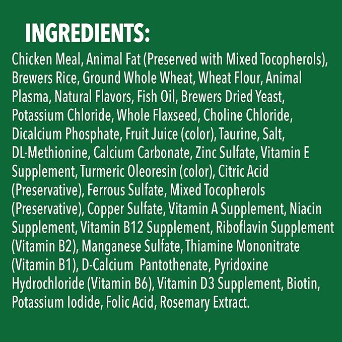 FELINE GREENIES SMARTBITES Skin & Fur Crunchy and Soft Natural Cat Treats, Chicken Flavor, 2.1 oz. Pack GREENIES