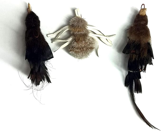 Bird and Spider Pack Refill/Attachment (Magpie, Crow and Deer Spider) - Fits Wildcat and Popular Bird, Mouse and Catcher Type Wands/Poles - PAWPICO