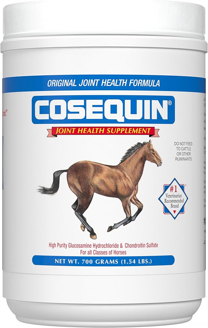 Nutramax Cosequin Original Joint Health Supplement for Horses - Powder with Glucosamine and Chondroitin, 700 Grams NutramaxLaboratories