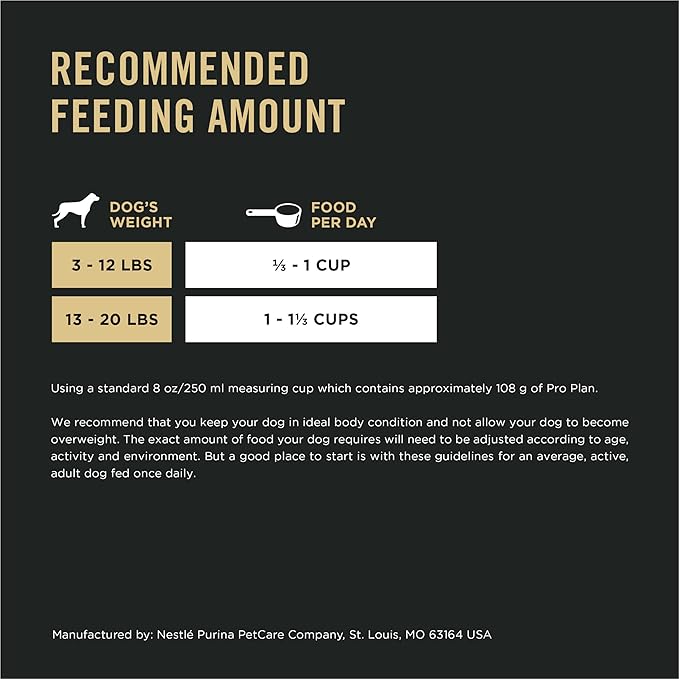 Purina pro plan High Protein Small Breed Dog Food, Shredded Blend Beef & Rice Formula - 6 lb. Bag - PAWPICO