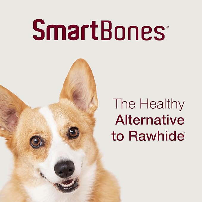 SmartBones SmartSticks, Treat Your Dog to a Rawhide-Free Chew Made With Real Meat and Vegetables, 25 Count (Pack of 1) - PAWPICO