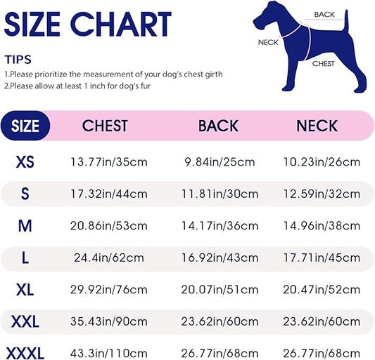 FUAMEY Dog Coat,Warm Dog Jacket Winter Coat Paded Dog Fleece Vest Reflective Dog Cold Weather Coats with Built in Harness Waterproof Windproof Dog Snow Jacket Clothes with Zipper Rose Red XXX-Large - PAWPICO