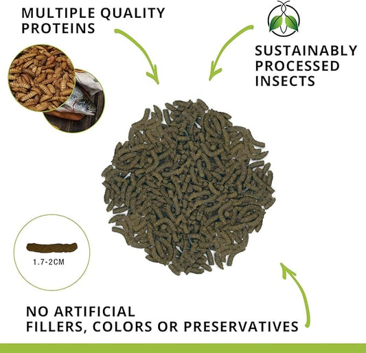 Fluval Bug Bites Bottom Feeder Fish Food, Sticks for Medium to Large Sized Fish, 4.59 oz., A6587 Fluval