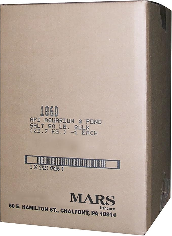 API AQUARIUM SALT Freshwater Aquarium Salt 50-Pound Box API