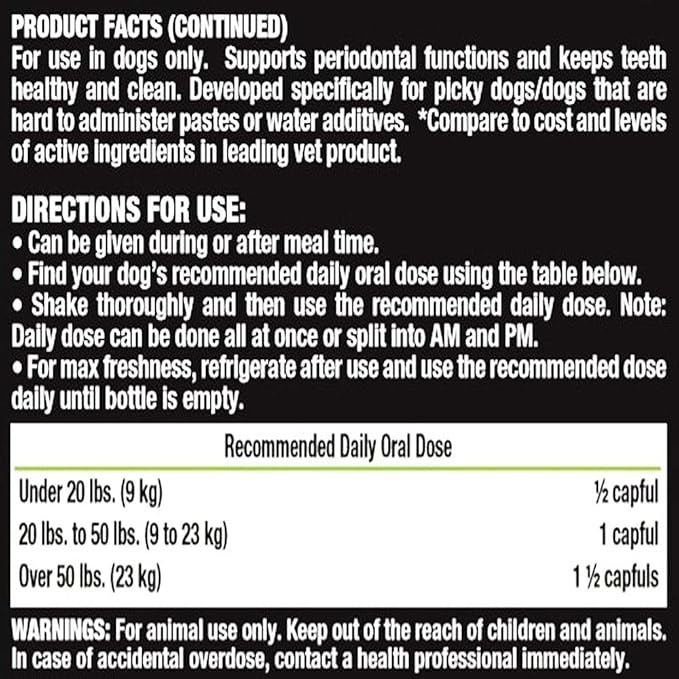 K9 Teeth & Gums Advanced Formula, Chicken Flavor, 32 oz Liquid-Vet+by+COOL+PET+Holistics