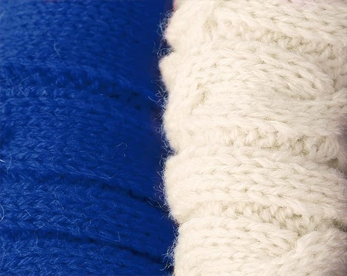 2 Pack Dog Sweaters for Small Dogs - Puppy Medium Warm Clothes in Winter, Turtleneck Pullover Design for Boy Girl Pet, Doggie, Cat, Kitten Chihuahua Bulldog Pug Beagles (XS, Blue, Beige) - PAWPICO