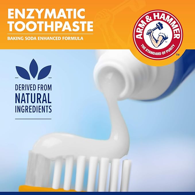 Arm & Hammer for Pets Tartar Control Kit for Dogs | Contains Toothpaste, Toothbrush & Fingerbrush | Reduces Plaque & Tartar Buildup | Safe for Puppies, 3-Piece , Beef Flavor CompanyofAnimals