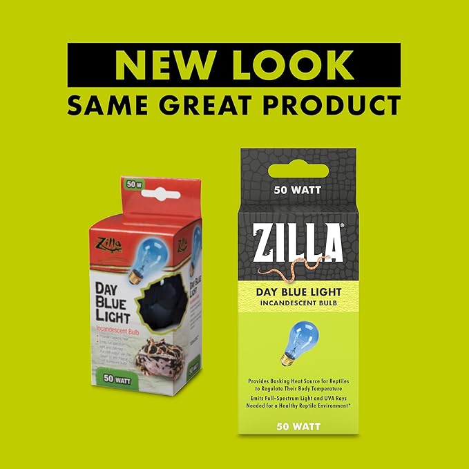 Zilla Incandescent Bulb, Day Blue Zilla