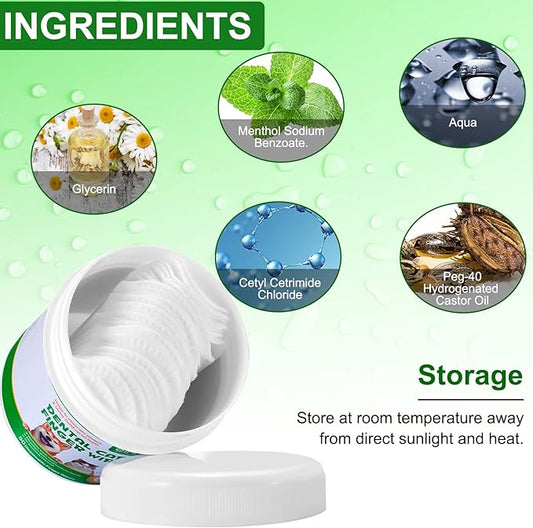 ALIVO Dental Teeth Cleaning Wipes for Dogs & Cats, Remove Bad Breath by Removing No-Rinse Dog Finger Toothbrush, Disposable Gentle Cleaning Pet Dental Care Wipes, 50pc PAWPICO