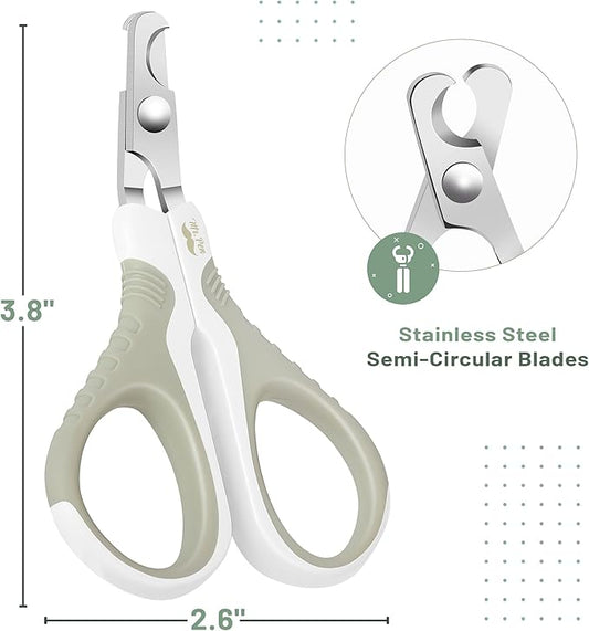 Mr. Pen- Cat Nail Clipper, Light Beige Cat Nail Trimmer, Cat Nail Clippers, Cat Claw Clippers, Cat Clippers for Nails, Pet Nail Clippers, Kitten Nail Clipper, Small Dog Nail Clipper, Cat Claw Trimmer - PAWPICO