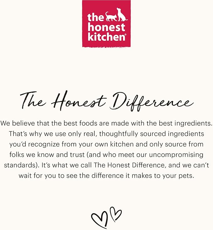 The Honest Kitchen Human Grade Dehydrated Whole Grain Dog Food – Complete Meal or Topper – Chicken 10 lb (makes 40 lbs) - PAWPICO