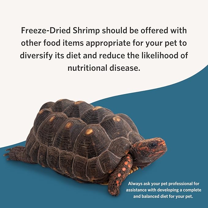 Fluker's Freeze Dried Insects - 1oz - River Shrimp, Turtle Shrimp, Shrimp Turtle Food, Nutrient-Rich Shrimp for Turtles, Suitable for Reptiles, Birds, Tropical Fish, Hedgehogs, Sugar Gliders Flukers