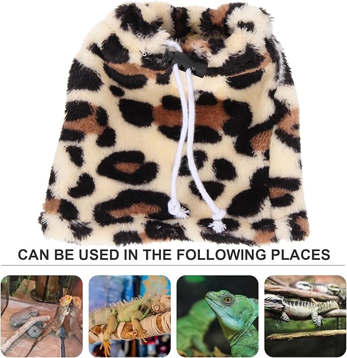 FRCOLOR Lizard Clothes Lizard Apparel Clothing Reptichip Fix It Costume Bearded Dragon Clothes Reptile Hoodies Sweater Coat Party Lizard Cosplay Prop Small Pet Flannel Accessories FRCOLOR