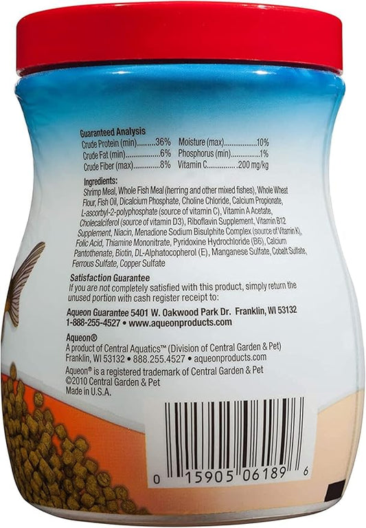 (3 Pack) Aqueon Shrimp Pellets Fish Food, 6.5 Ounces Each Aqueon