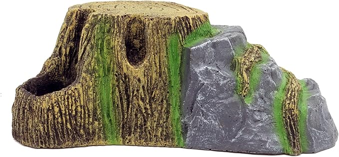 Bearded Dragon Tank Accessories Medium Reptile Hide Reptile Hides and Caves for Gecko JIHAQUA