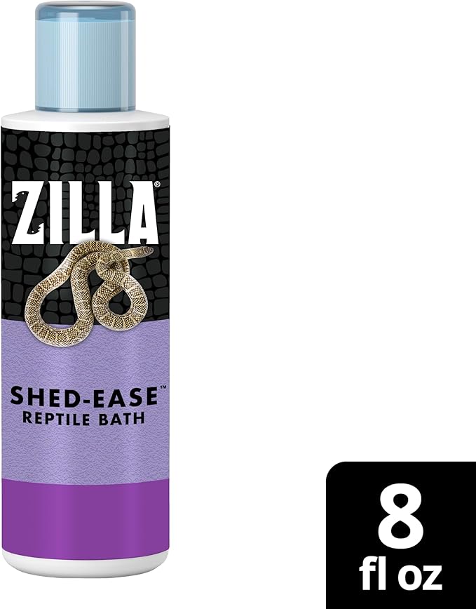 Zilla Shed-Ease Reptile Bath, Shedding Support and Penetrating Bath for All Lizards and Snakes Zilla