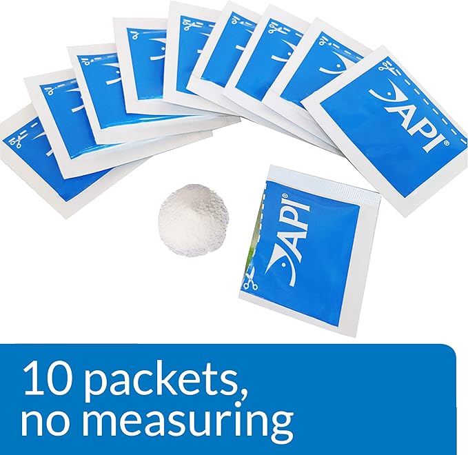 API GENERAL CURE Freshwater and Saltwater Fish Powder Medication 10-Count Box API