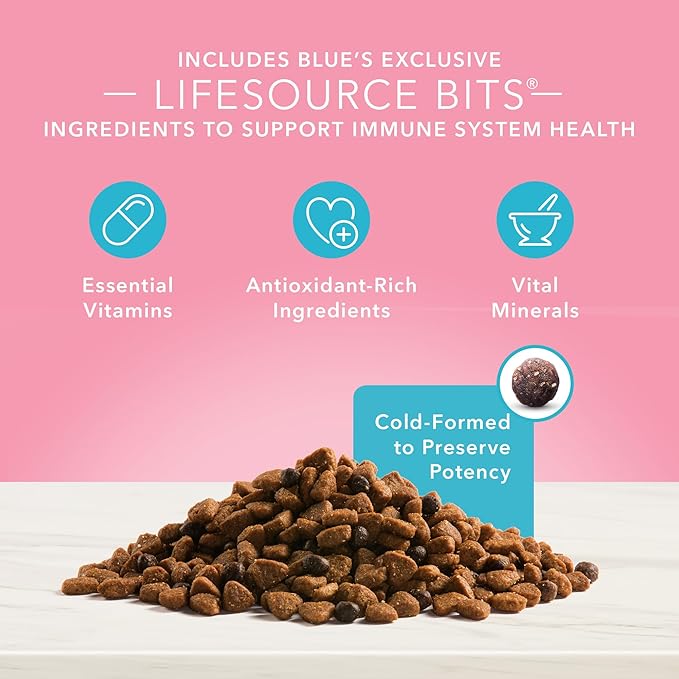 Blue Buffalo True Solutions Blissful Belly Digestive Care Natural Dry Food for Adult Dogs, Chicken, 4-lb Bag - PAWPICO