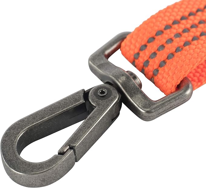 Carhartt Dog Leash, Durable Nylon Webbing Dog Leash, Hunter Orange, Large Carhartt
