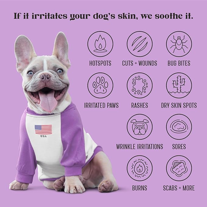 for Dogs - Reduces Skin Irritations and Itching - Effective Wound Care and Hot Spot Treatment Lavengel