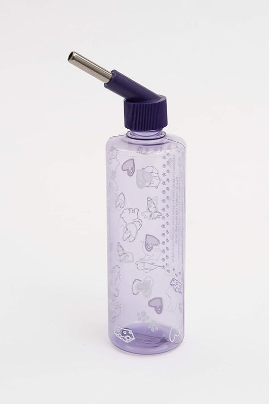 Lixit Standard Cage Water Bottles for Rabbits, Ferrets, Guinea Pigs, Hamsters, Rats, Mice and Other Small Animal's (16 Ounce, Clear) Lixit