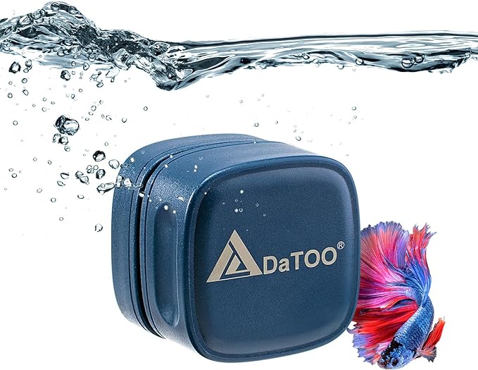 Aquarium Mini Magnetic Scrubber Scraper Small Fish Tank Cleaner Nano Glass Aquarium Cleaning Tools with Super Strong Magnet DaToo