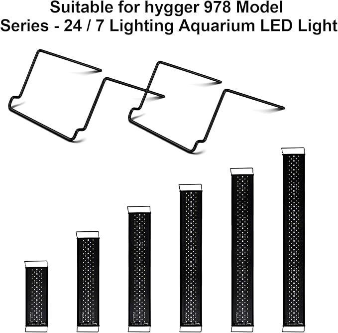 hygger Aquarium Light High Holder Bracket, Suitable for Model HG978 Fish Tank Light hygger
