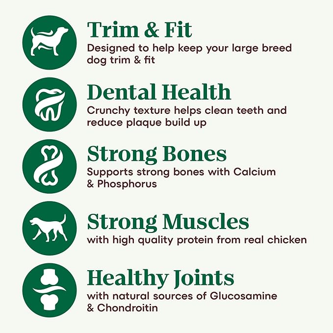 Nutro Natural Choice Adult Large Breed Dry Dog Food, Chicken and Brown Rice Recipe, 36 lb. Bag - PAWPICO