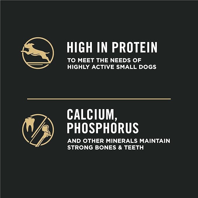 Purina Pro Plan Small Breed Dog Food With Probiotics for Dogs, Shredded Blend Chicken & Rice Formula - 6 lb. Bag - PAWPICO