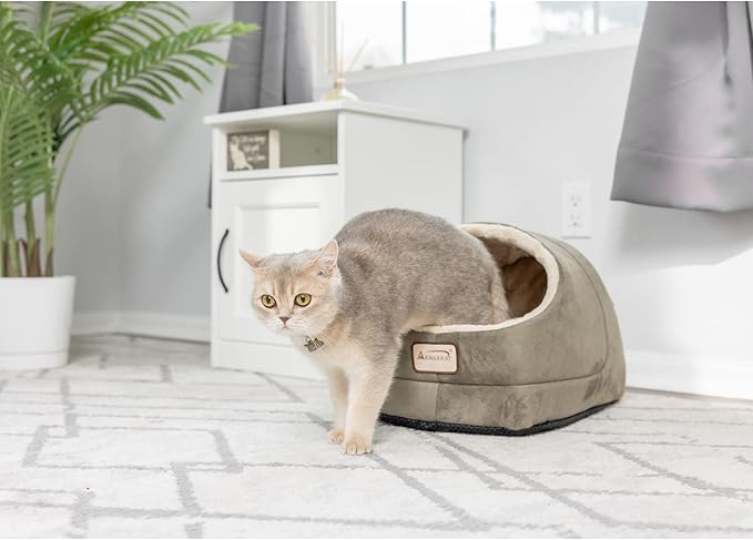 Armarkat Laurel Green Cat Bed Size, 18-Inch by 14-Inch - PAWPICO
