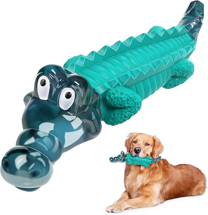 Dog Toys for Aggresive Chewers:Dog Toys for Large Dogs - Tough Dog Chew Toys - Indestructible Dog Toys for All Breed Sizes to Keep Them Busy - PAWPICO