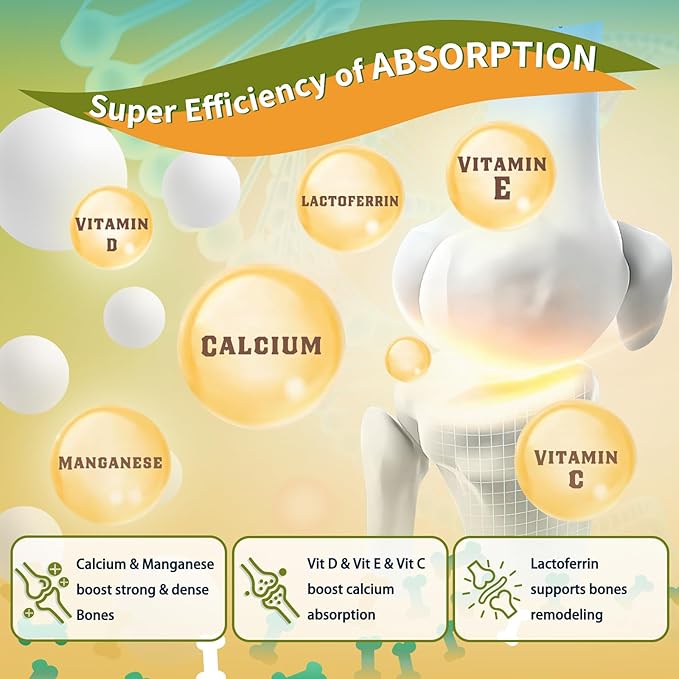 Glucosamine for Dogs, Hip and Joint Supplement for Dogs with Chicken Flavor, Anti Inflammatory, Dog's Chondroitin, Digestive Enzymes, Omega-3, Vitamin D, MSM, Calcium, Turmeric, 120 Freeze-Dried Chews DRFOSTER
