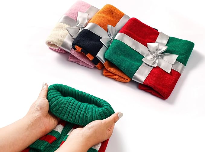 Dog Christmas Sweater for X-Large Size Dog - Puppy Gift Medium Large Warm Santa Clothes in Winter, Turtleneck Pullover Design for Boy Girl Pet, Doggies, Cat, Weiner Bulldog Beagles(XL, Xmas) - PAWPICO