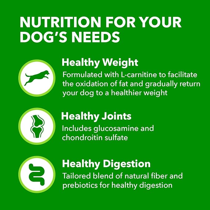 IAMS Proactive Health Healthy Weight Control Large Breed Adult Dry Dog Food with Real Chicken, 29.1 lb. Bag - PAWPICO