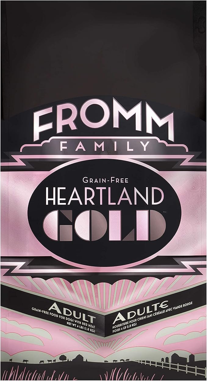 Fromm Heartland Gold Adult Premium Dry Dog Food - Beef Recipe - 4 lb - PAWPICO