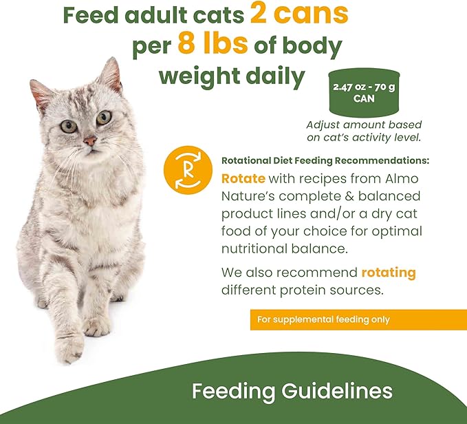 almo nature HQS Natural Tuna Atlantic Style, Grain Free, Additive Free, Adult Cat Canned Wet Food, Flaked - PAWPICO