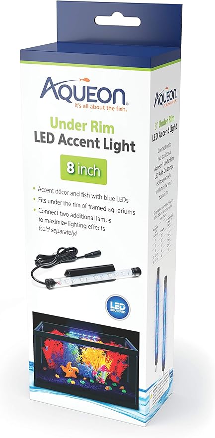 Aqueon Under Rim LED Accent Light One Size Aqueon