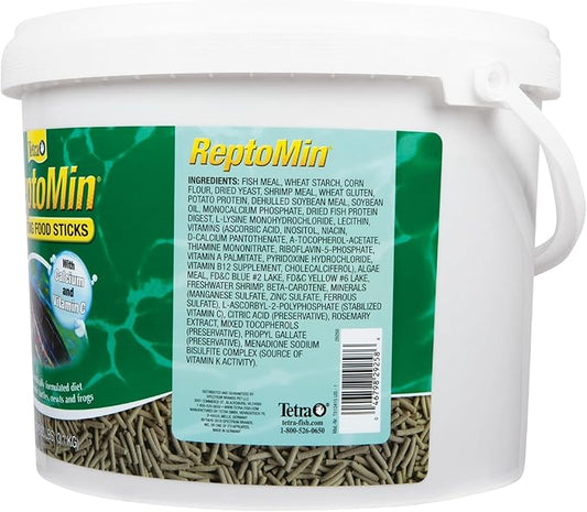 Tetra ReptoMin Floating Food Sticks, For Aquatic Turtles, Newts and Frogs, 6.83 lbs Tetra