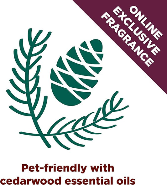 Arm & Hammer Forever Fresh Clumping Cat Litter Cedarwood, MultiCat 18lb, Pet Friendly with Essential Oils, (Pack of 1) - PAWPICO