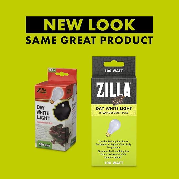 Zilla Incandescent Bulb, Day White Zilla