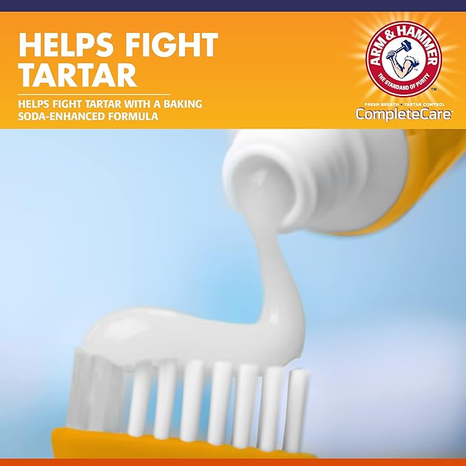 Arm & Hammer Complete Care Enzymatic Dog Toothpaste, 6.2 oz - Dog Toothpaste for Puppies and Adult Dogs, Toothpaste for Dogs - Pet Toothpaste, Dog Dental Care and Clean Dog Teeth - 48 Pack ARMHAMMER