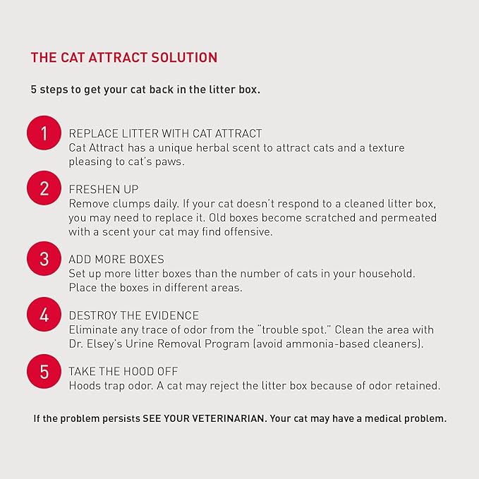 Dr. Elsey's Premium Clumping Cat Litter - Cat Attract - 99% Dust-Free, Low Tracking, Hard Clumping, Superior Odor Control, Natural Herbal Attractant, Unscented & Natural Ingredients, 40 lb - PAWPICO