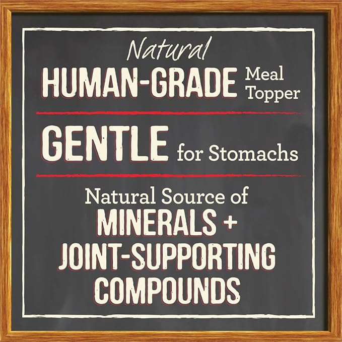 Merrick Grain Free Bone Broth, Premium Human Grade And Gluten Free Dog And Cat Food Topper Pouches, Beef - 16 oz. Pouch - PAWPICO